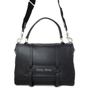 Miu Miu 2way Handbag Black